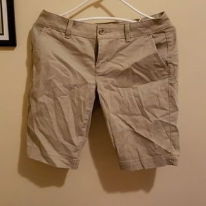 Womens tan shorts